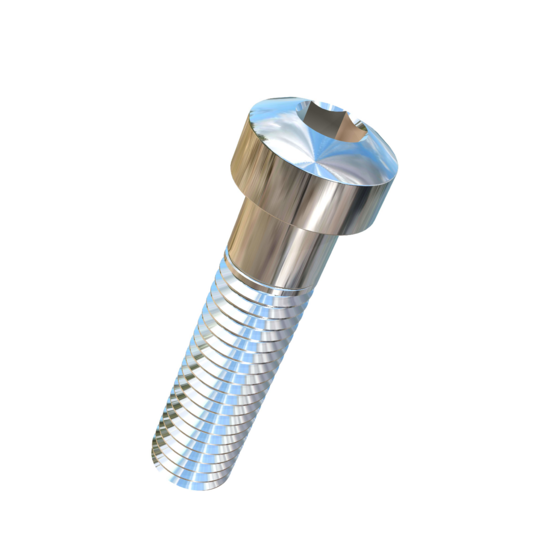Titanium 1/2-13 X 2 UNC Fillister Head, Socket Drive, Allied Titanium Cap Screw